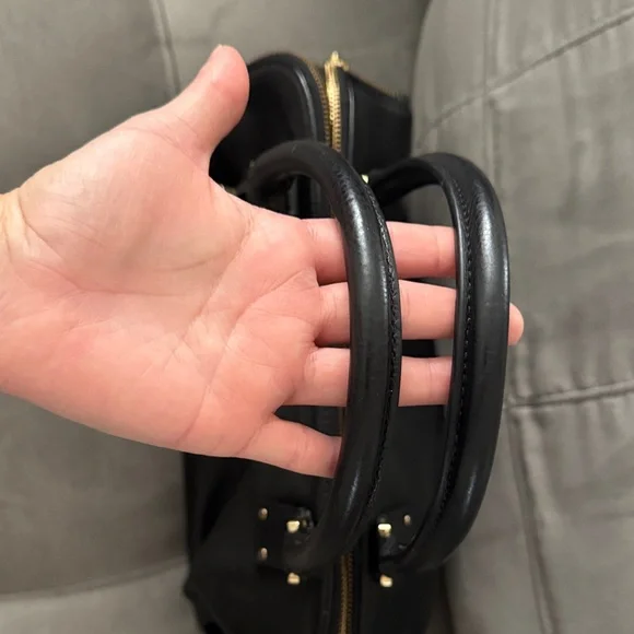 Tory Burch Black Leather Shoulder Bag - Picture 2 of 11